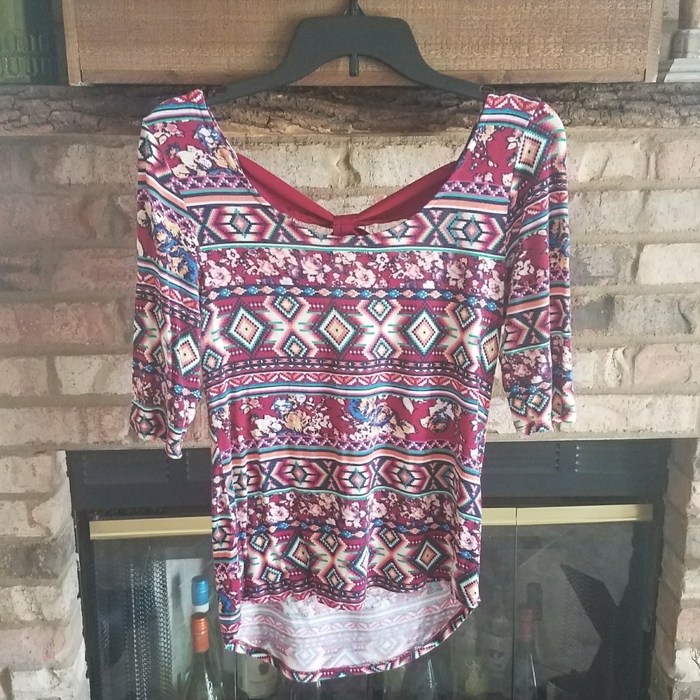 Aztec top - Picture 3 of 4